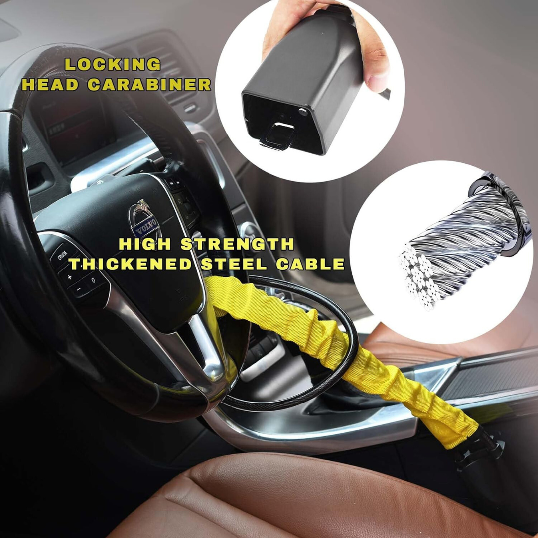 Car Steering Wheel Wire Lock