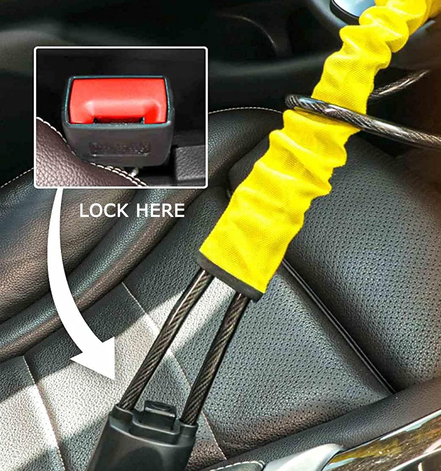 Car Steering Wheel Wire Lock